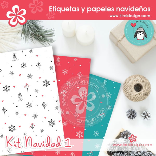 Mini Kit Navidad Kireidesign