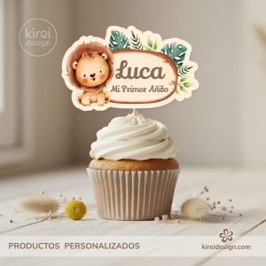 topper personalizado infantil para cumpleaños