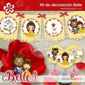 Kit Cumpleaños Belle