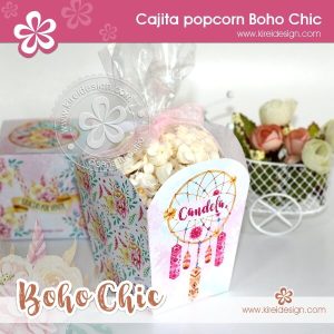 Caja Popcorn Boho Chic