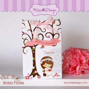 Bolsa Comunión Flores