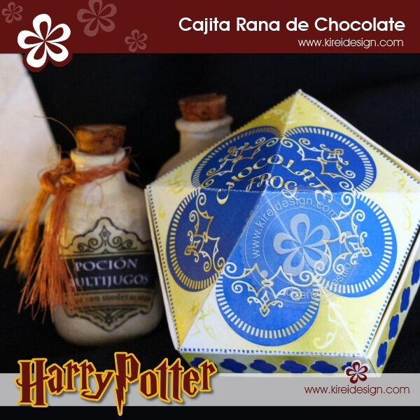 Caja Rana de Chocolate Harry Potter – Kireidesign