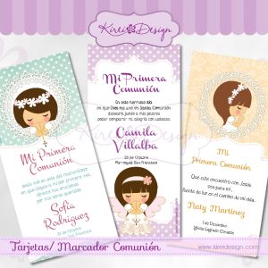 Estampita Comunión Mod: Sakura