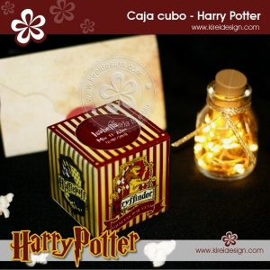 Caja Cubo Harry Potter