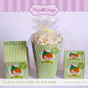 Caja Popcorn Peter Pan
