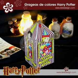 Caja Grageas de sabores Harry Potter