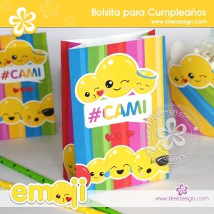 Bolsita Cumpleaños Emoji