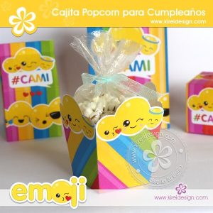 Caja Popcorn Emoji