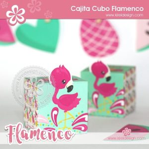 Caja Cubo Flamenco