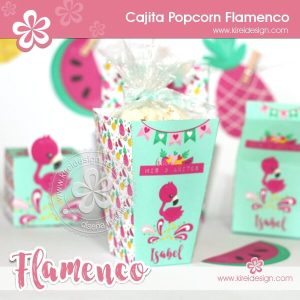 Caja Popcorn Flamenco