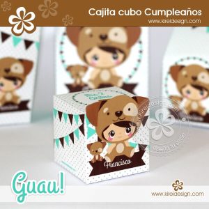 Caja Cubo Guau!