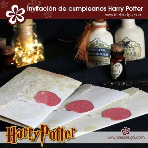 Invitación Harry Potter