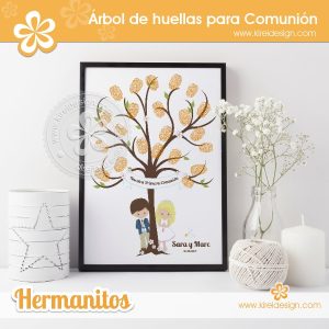 Árbol de huellas Hermanitos