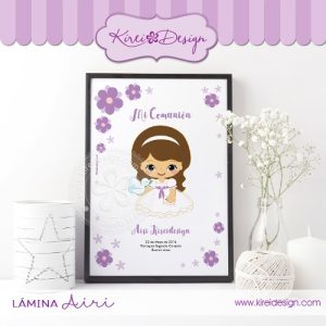 Lámina Comunión Airi