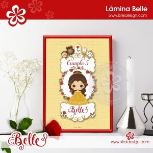 Lámina Belle