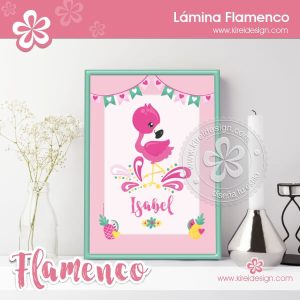 Lámina Flamenco