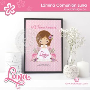 Lámina Comunión Luna