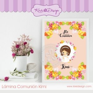 Lámina Comunión Kimi