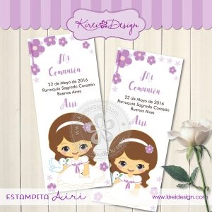 Marcapáginas Comunión Airi