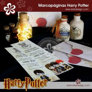 Marcapáginas Harry Potter