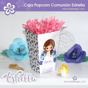 Caja Popcorn Estrella