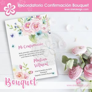 Recordatorio Confirmación Bouquet