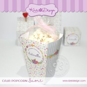 Caja popcorn Saori