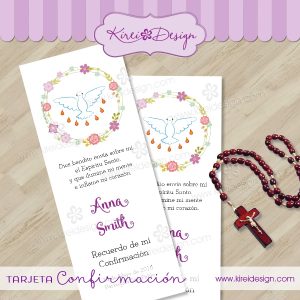 Confirmación tarjeta Tami