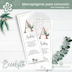 Eucalipto: Marcapágina Comunión