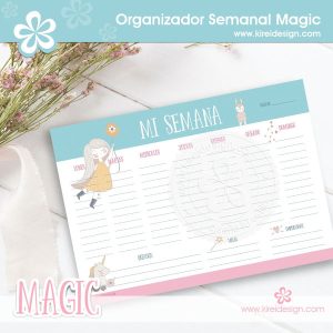 Organizador semanal Magic
