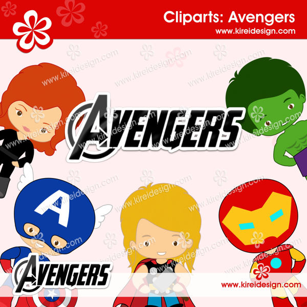 Cliparts-Avengers_Kireidesign