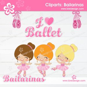 Cliparts-Bailarinas_Kireidesign