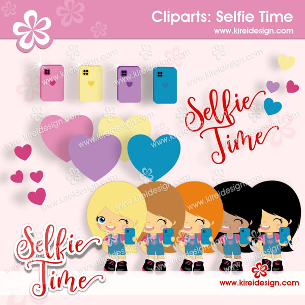 Cliparts-Selfie-time_Kireidesign