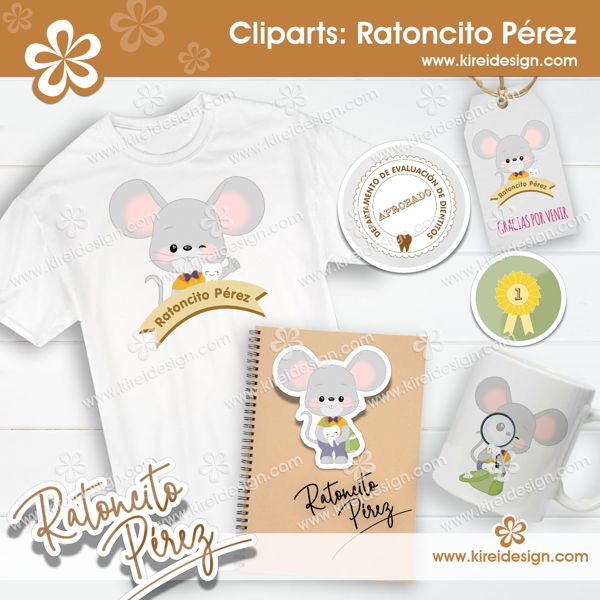 Cliparts-Ratoncito-Perez_Kireidesign