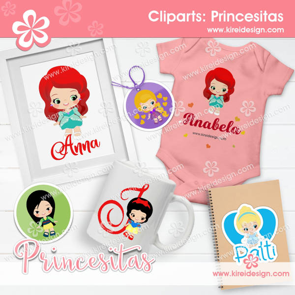 Cliparts-Princesitas_Kireidesign