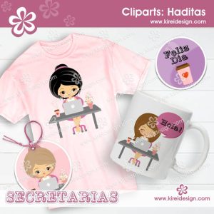 Cliparts_Secretarias-_Kireidesign