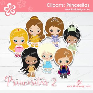 Cliparts princesas 2_Kireidesign