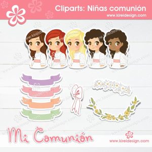 cliparts nenas comunion