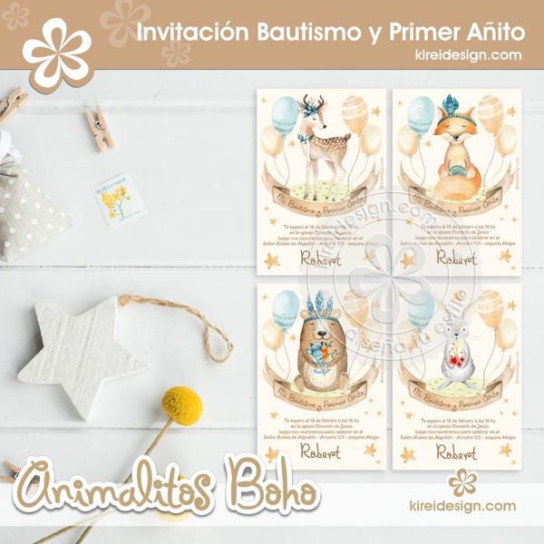 Animalitos-boho_invitacion_kireidesign