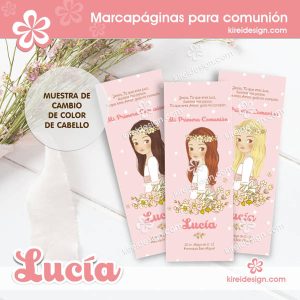 Lucia_marcapaginas_comunion_Kireidesign