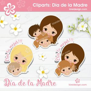 cliparts dia de la madre by kireidesign