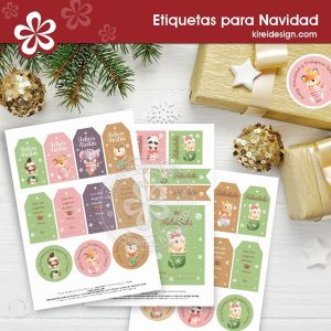 Etiquetas-Animalitos_Navidad_