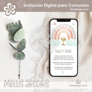 mellis invitacion digital comunion