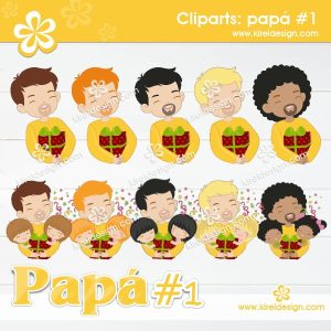Cliparts-papa-number-one_Kireidesign
