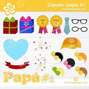 Cliparts-papa-number-one_Kireidesign