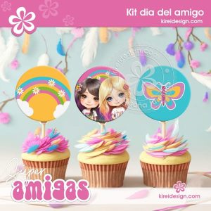 Super-Amigas_kit-imprimible_kireidesign