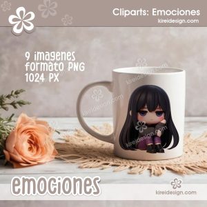 Cliparts emociones by kireidesign