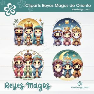 cliparts Reyes Magos
