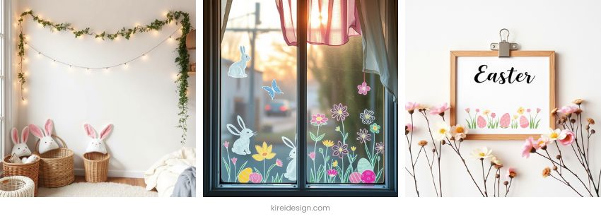 decoracion facil y economica para pascua