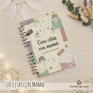 portada para libro cien citas con mamá